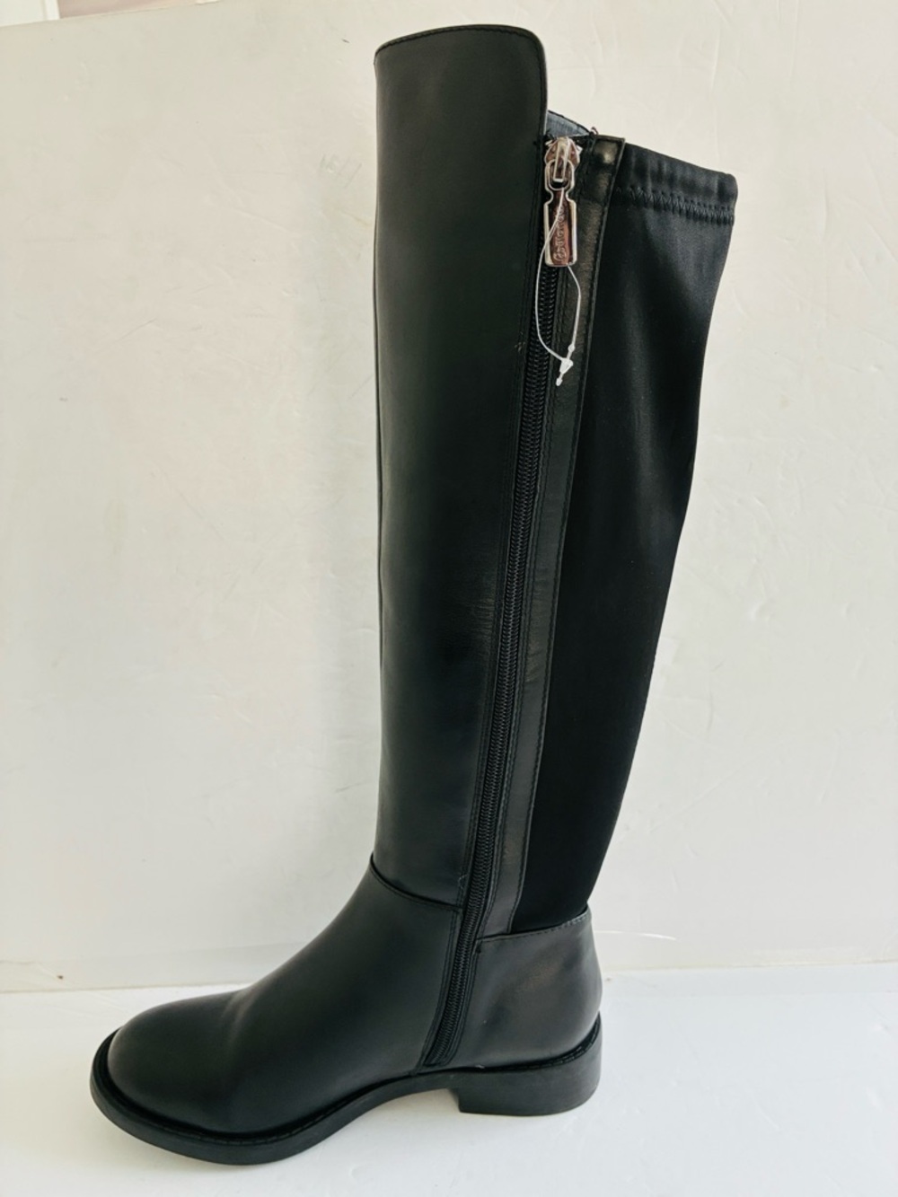 BLONDO Ellie Womens Waterproof Riding Black Knee-High Leather Boots Size 5.5 NEW - Picture 5 of 10